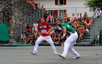 Le fronton reprend à Espelette