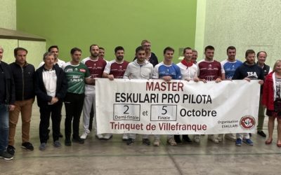 Master Eskulari Pro Pilota : conférence de presse