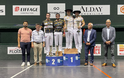 Master Pilotarienak : Larralde-Sanchez récupèrent le titre