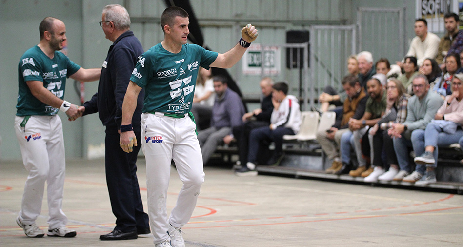 Ziarrusta-Ugarte en finale à Saubrigues face à Lafitte-Dufau