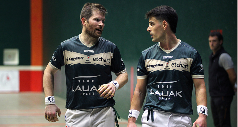 Espinal-Ducassou rejoignent Larralde-Guichandut en finale du Master Esku Pilota