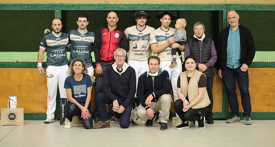 Lafitte-Dufau s’imposent de nouveau en joko berri