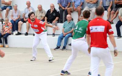 Azcona-Jaureguy en finale du tournoi Esku Pilota en fronton